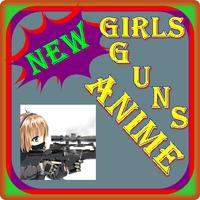 Anime Girl Guns Wallpaper poster