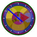 Circadian clock live wallpaper