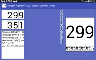 Euclidean Algorithm Ekran Görüntüsü 4