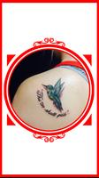 Hummingbird Tattoo Poster