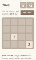 2048 puzzle game screenshot 1