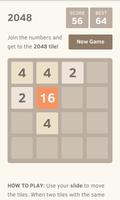 2048 puzzle game capture d'écran 3