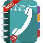 Number Book Global- caller ID 아이콘
