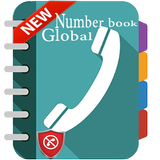 Number Book Global- caller ID icône