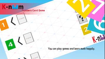 K-NUM Numbers Card Game capture d'écran 2