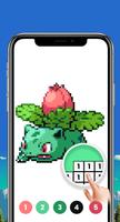 Pokemon Number Coloring - Sandbox Pixel Art captura de pantalla 3