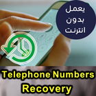 Telephone Numbers Recovery 2018 icône