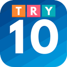 TRY 10 ícone