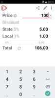 Sales Tax Calculator اسکرین شاٹ 1