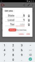 Sales Tax Calculator اسکرین شاٹ 2