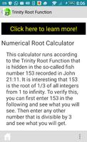 Numerical Root Calculator capture d'écran 1