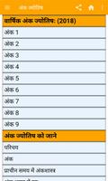 अंक ज्योतिष - Numerology in Hindi capture d'écran 2