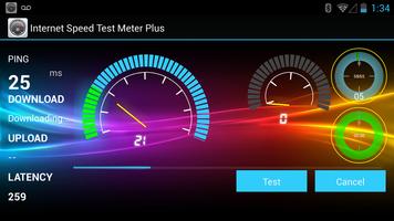 Internet Speed Test Meter Plus スクリーンショット 1