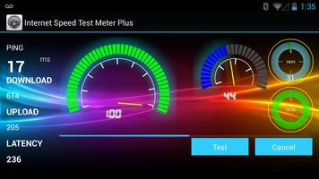 Internet Speed Test Meter Plus تصوير الشاشة 2