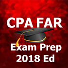 CPA FAR Quiz Test Prep 2024 Ed icône