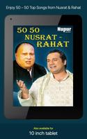50 50 Nusrat - Rahat Fateh Ali Khan Songs imagem de tela 3