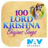 100 Lord Krishna Bhajans Songs icône