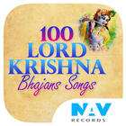 100 Lord Krishna Bhajans Songs icône