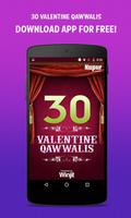 30 Valentine Qawwalis plakat