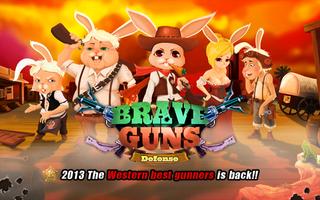 برنامه‌نما Brave Guns - Defense Game عکس از صفحه