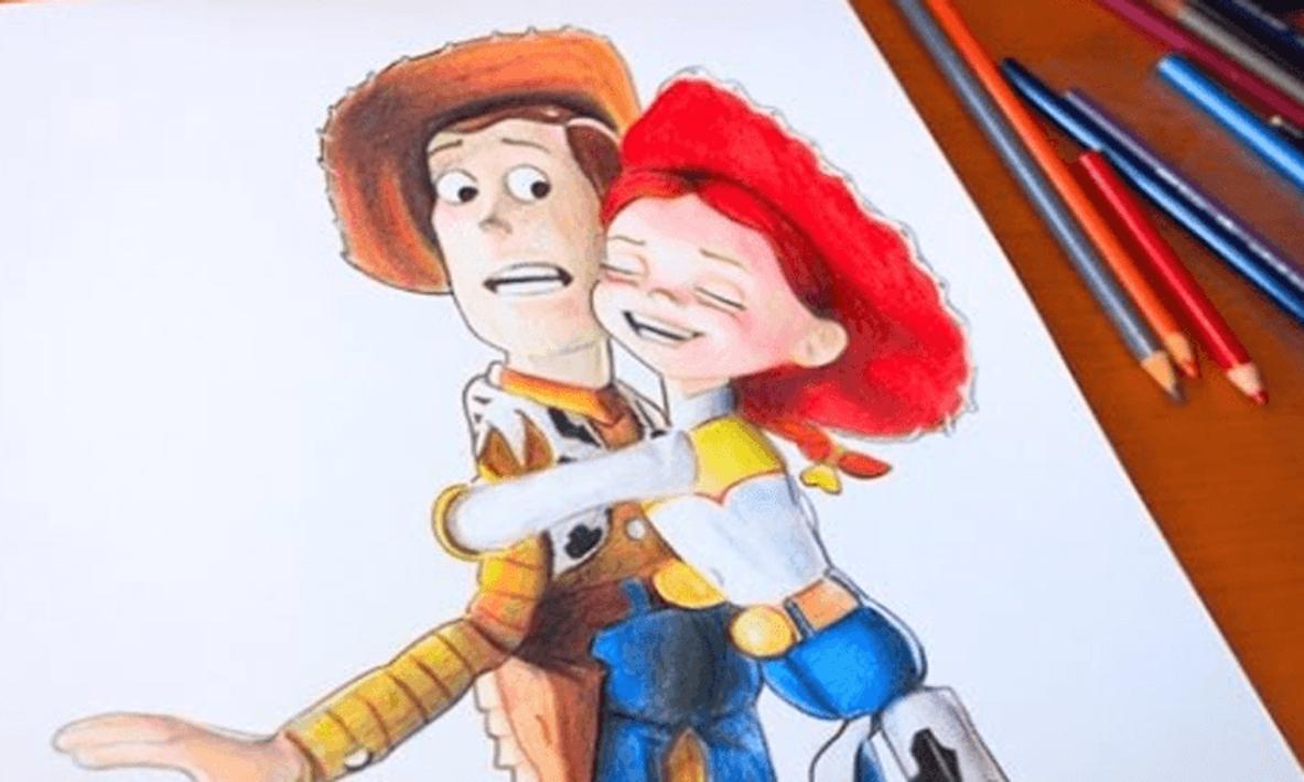 How To Draw Toy Story постер.