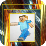 How To Draw Minecraft