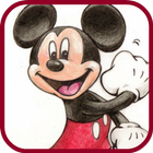 How To Draw Mickey Mouse icon