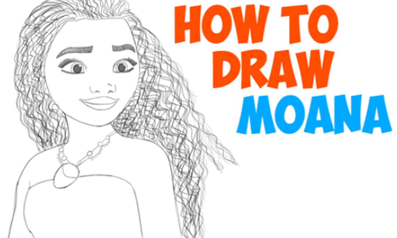 Moana Drawing How To draw Moana for Android APK Download