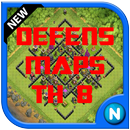 Defense maps coc th 8 2017 APK