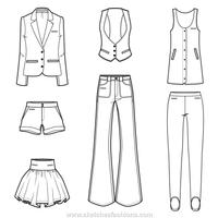 Fashion Design Flat Sketch HD bài đăng