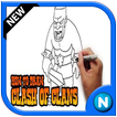 How to Drawing Clash of Clans