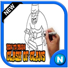 How to Drawing Clash of Clans icône