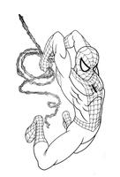 how to draw spiderman Affiche