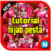 tutorial hijab pesta 2017