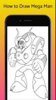 How to Draw Mega Man اسکرین شاٹ 1