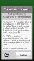 Raspberry Pi Quiz capture d'écran 2
