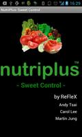 NutriPlus-Sweet Control Plakat