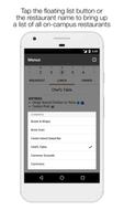 Menus ảnh chụp màn hình 1