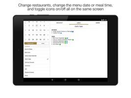 Menus ảnh chụp màn hình 3