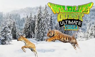 Wildlife Quest Ultimate Tiger captura de pantalla 1