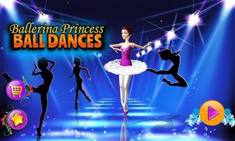 Ballerina Princess Ball Dances Affiche