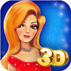 Princess Fashion Contest 3D آئیکن