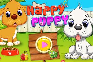 Happy Puppies Virtual Pet Life Affiche