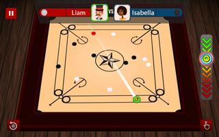 Carrom Multiplayer 2.0 - Carrom Board Game 3D Cartaz