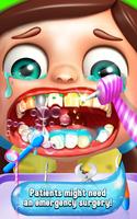 Crazy Kids Dentist Surgery Game Affiche