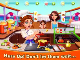 Seafood Chef: Cooking Games اسکرین شاٹ 1