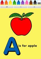 Coloring Book : Alphabet 포스터