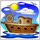 Coloring Book : Ship icône