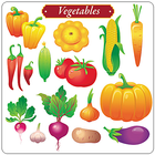 Coloring Book : Vegetable icono