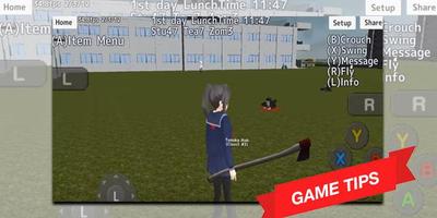 Tips School Girls Simulator تصوير الشاشة 1